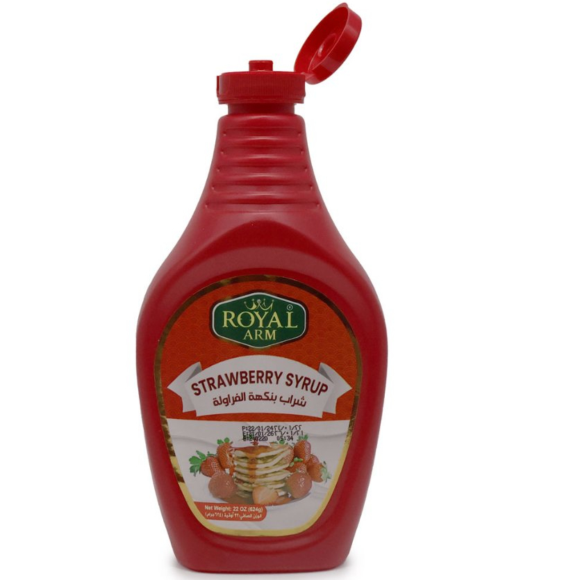 ROYAL ARM Strawberry Syrup 624g