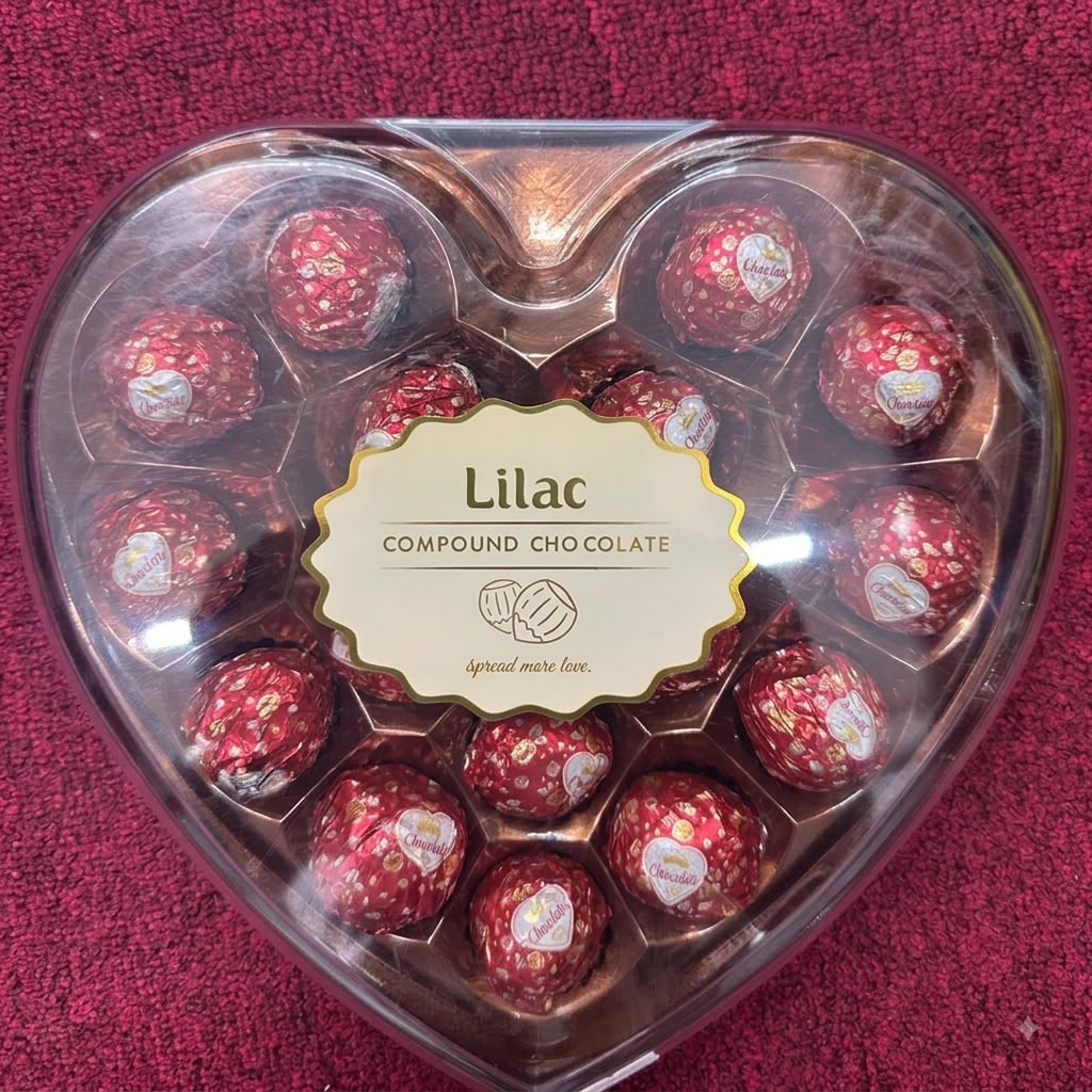Lilac compound chocolate 200G