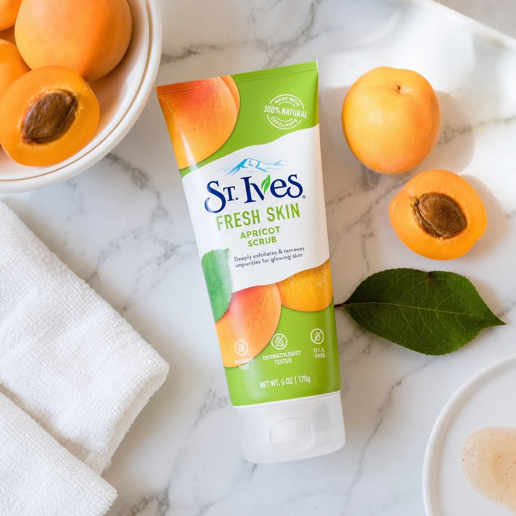 St. Ives Fresh Skin Invigorating Apricot Scrub  170g